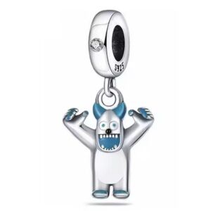 NWOT Disney Pixar Sulley Dangle Charm Sterling Silver 925